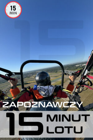 lot zapoznawczy motoparalotnią