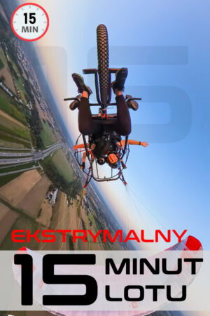 ekstremalny lot tandemowy motoparalotnią