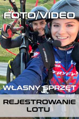 Rejestrowanie lotu własnym sprzętem