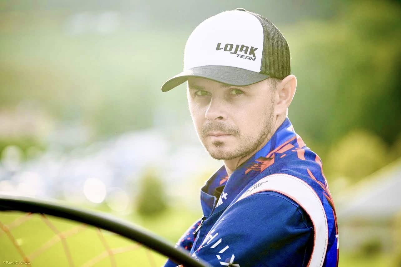 Czapka LOJAK TEAM niebiesko-biała - obrazek 2