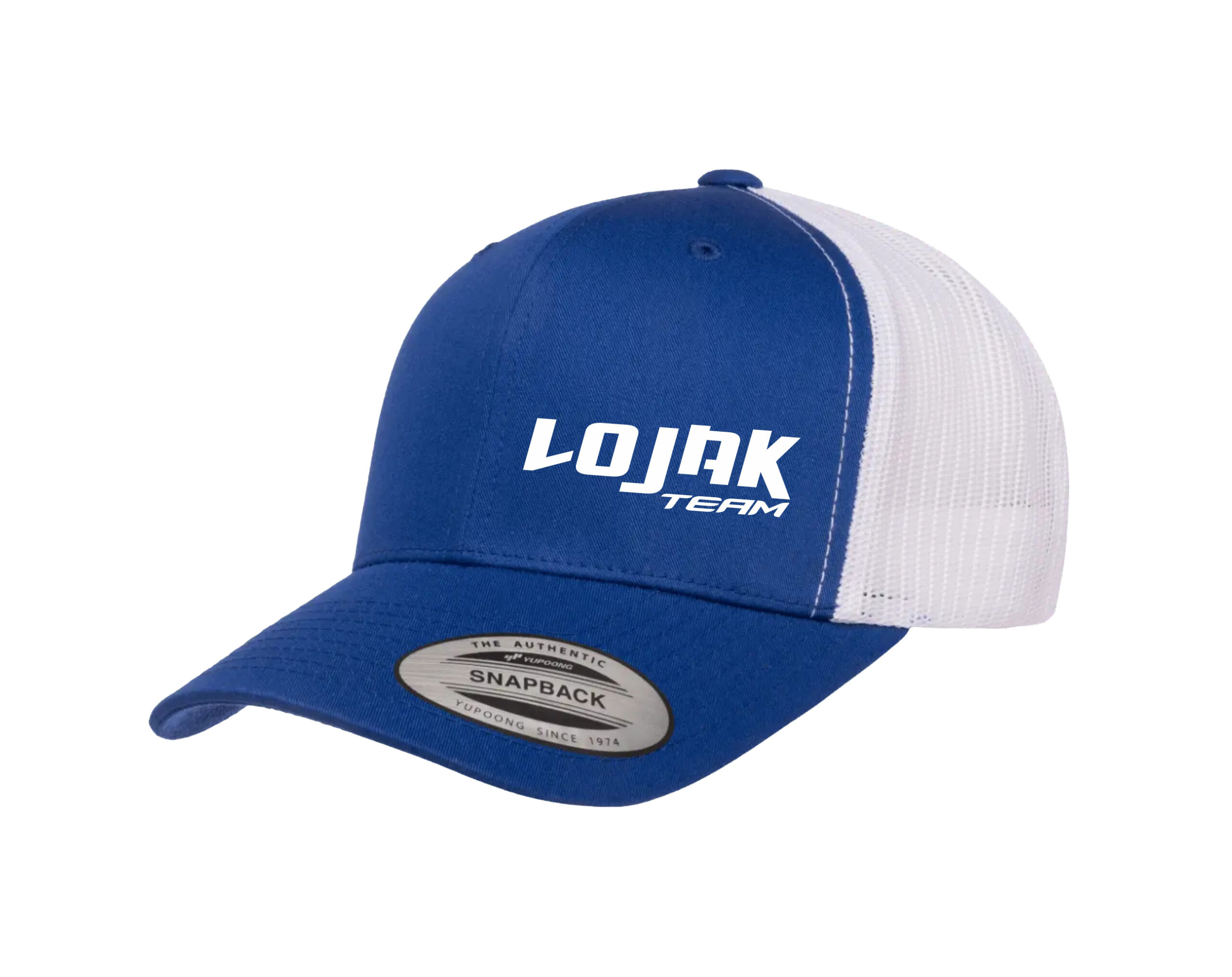 Czapka LOJAK TEAM niebiesko-biała